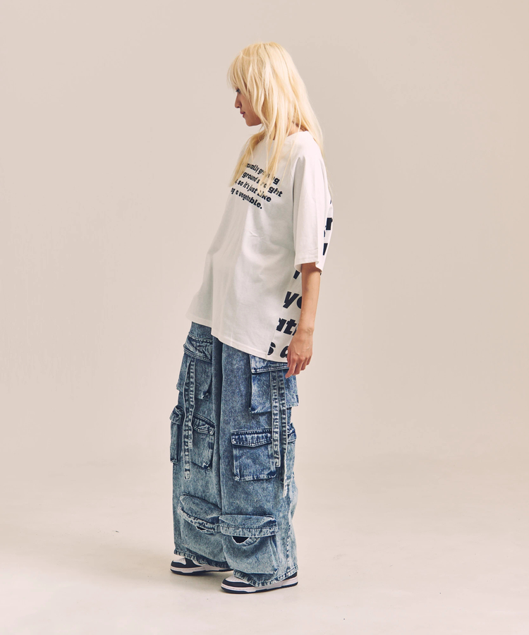 JACKROSE(ジャックローズ) |GA MESSAGE-LOGO SS TEE(MENS)
