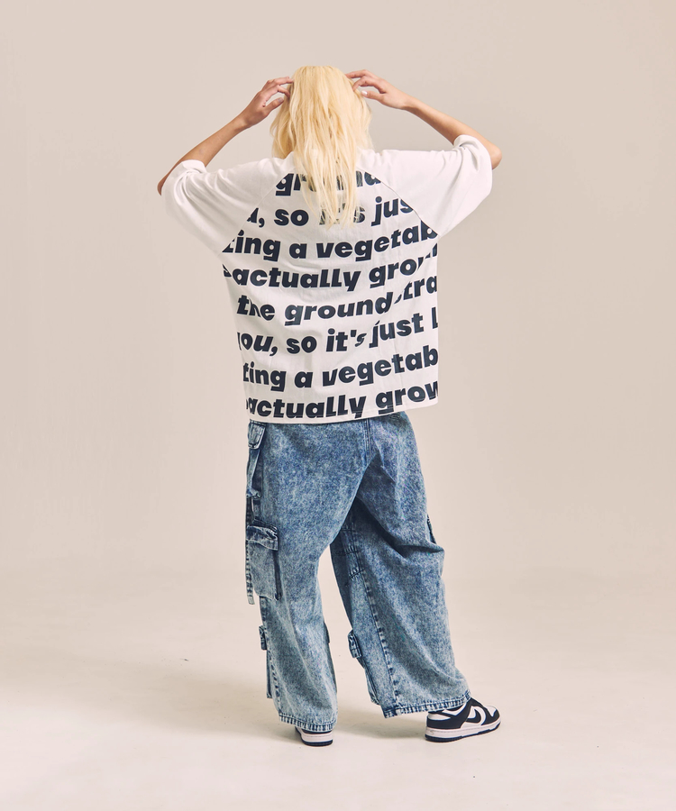 JACKROSE(ジャックローズ) |GA MESSAGE-LOGO SS TEE(MENS)