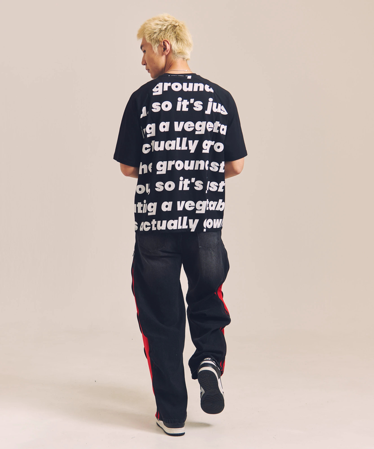 JACKROSE(ジャックローズ) |GA MESSAGE-LOGO SS TEE(MENS)