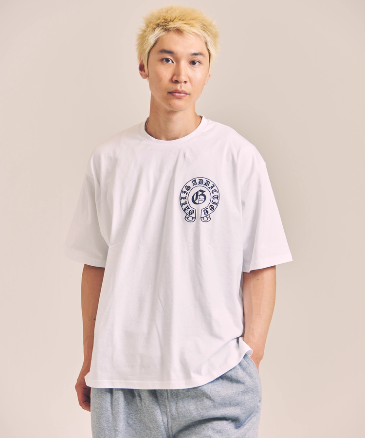 JACKROSE(ジャックローズ) |GA HORSESHOE刺繍 SS TEE(MENS)