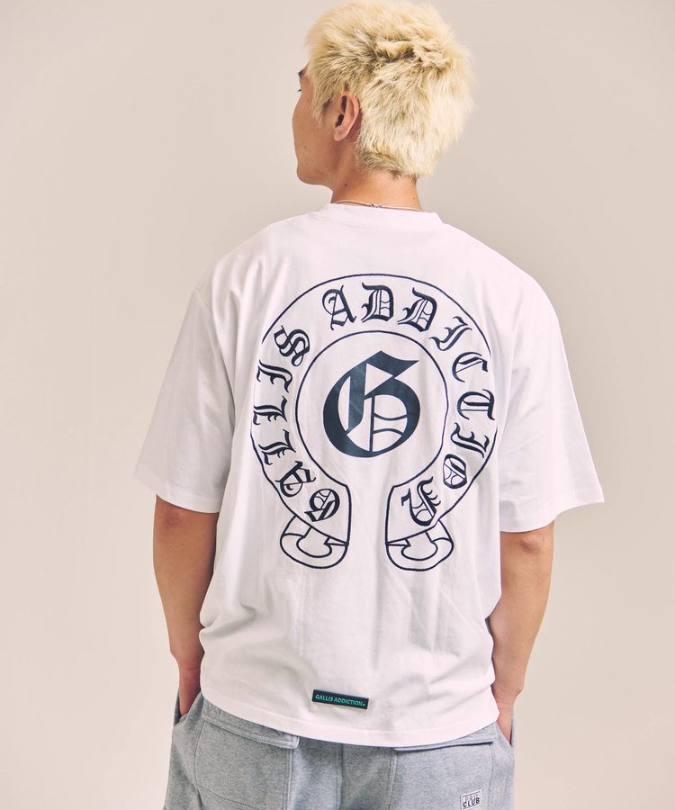 JACKROSE(ジャックローズ) |GA HORSESHOE刺繍 SS TEE(MENS)