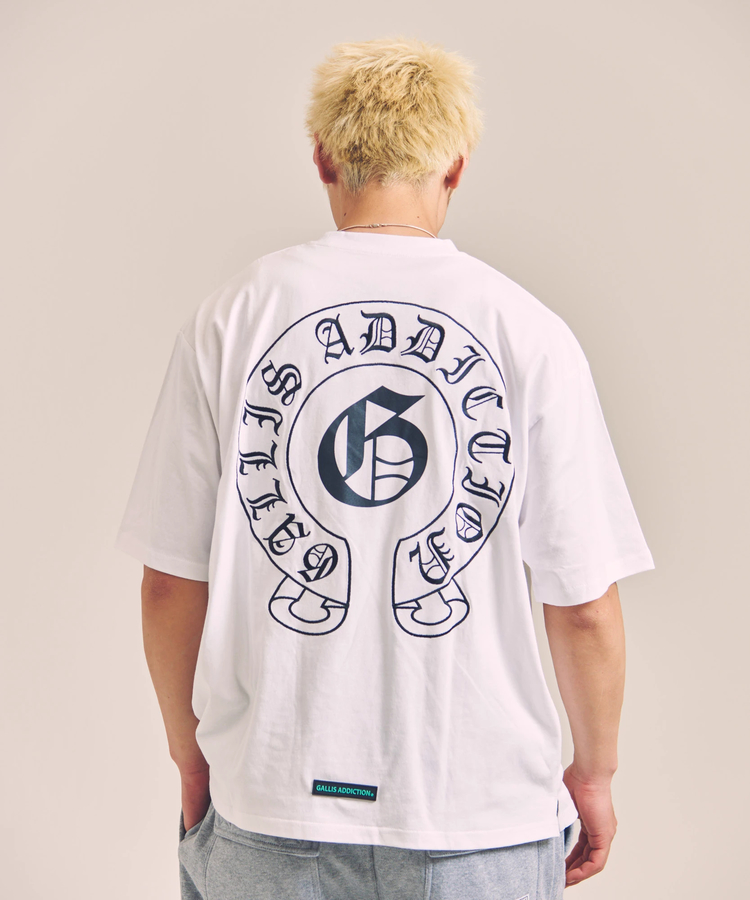 JACKROSE(ジャックローズ) |GA HORSESHOE刺繍 SS TEE(MENS)