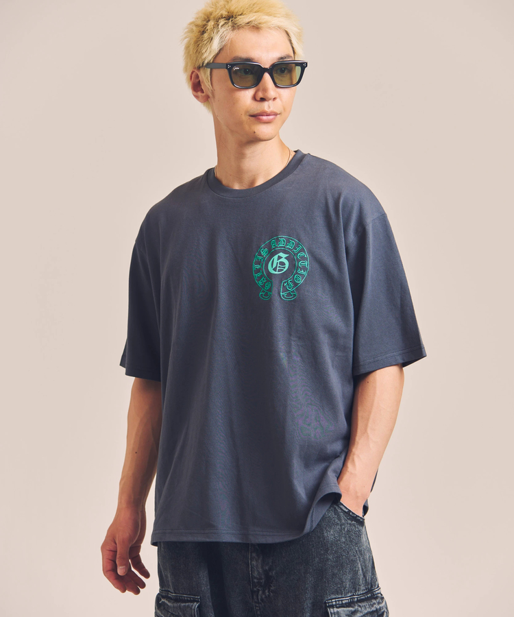 JACKROSE(ジャックローズ) |GA HORSESHOE刺繍 SS TEE(MENS)