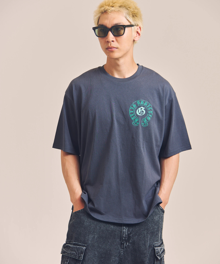 JACKROSE(ジャックローズ) |GA HORSESHOE刺繍 SS TEE(MENS)