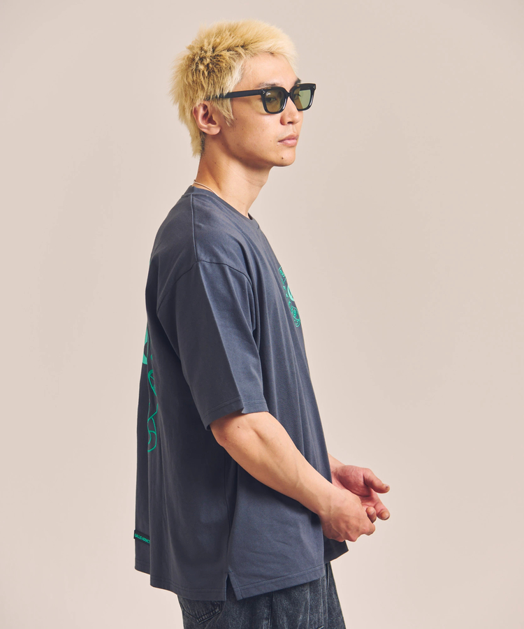 JACKROSE(ジャックローズ) |GA HORSESHOE刺繍 SS TEE(MENS)