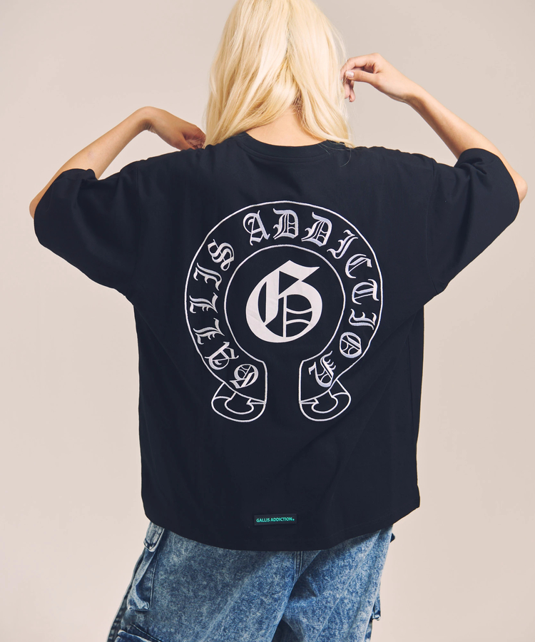 JACKROSE(ジャックローズ) |GA HORSESHOE刺繍 SS TEE(MENS)
