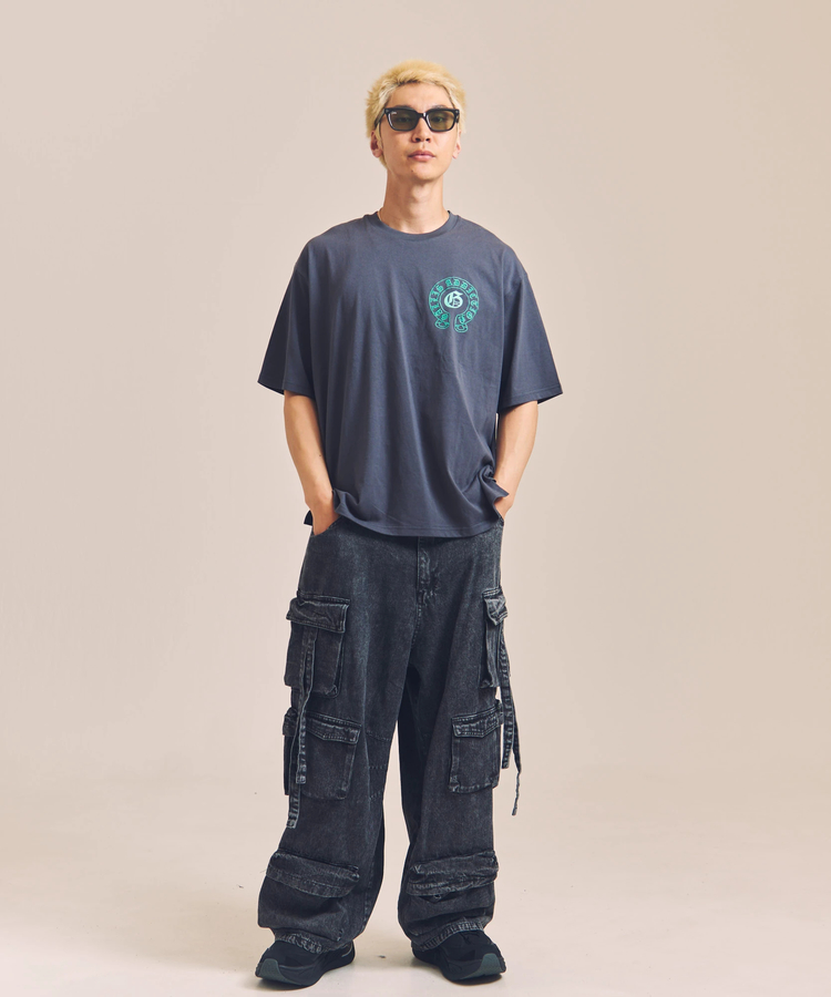 JACKROSE(ジャックローズ) |GA HORSESHOE刺繍 SS TEE(MENS)