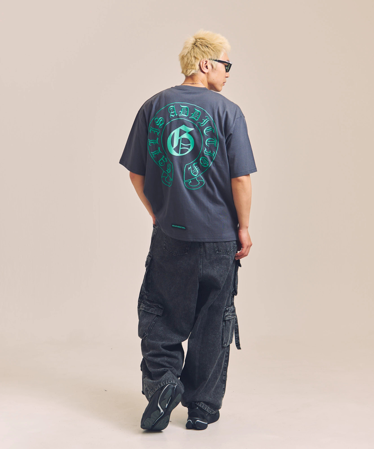 JACKROSE(ジャックローズ) |GA HORSESHOE刺繍 SS TEE(MENS)