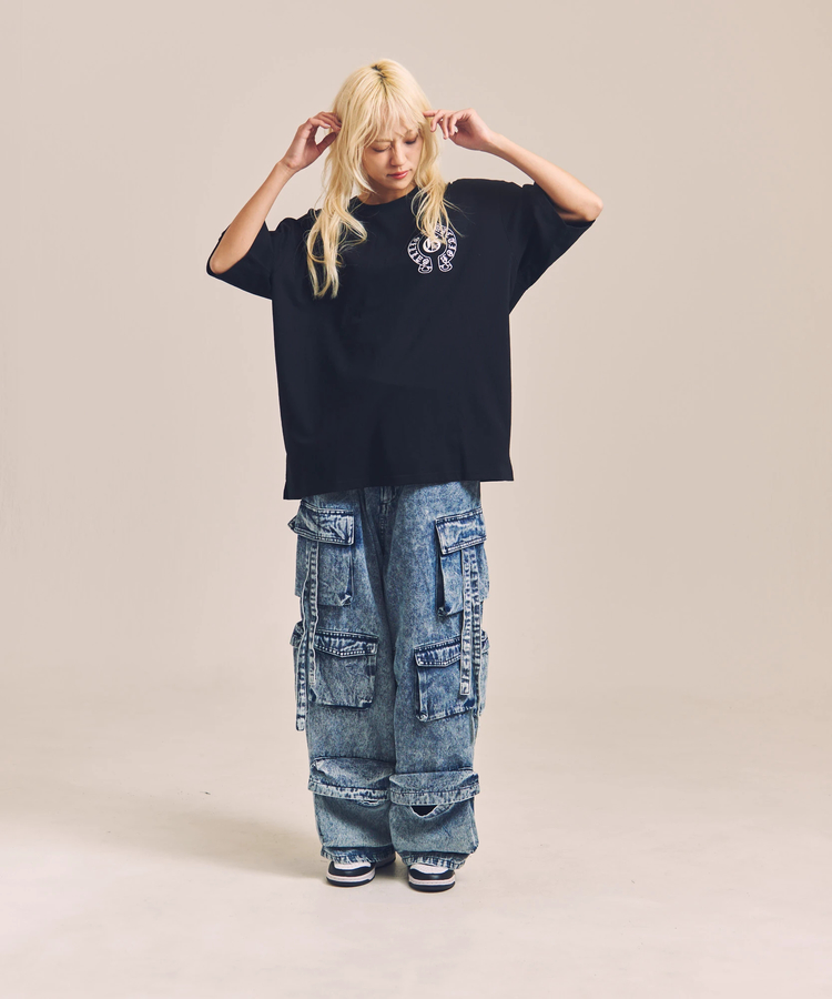 JACKROSE(ジャックローズ) |GA HORSESHOE刺繍 SS TEE(MENS)