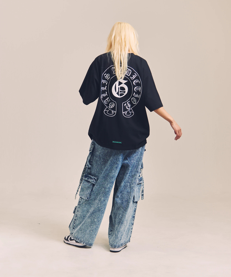 JACKROSE(ジャックローズ) |GA HORSESHOE刺繍 SS TEE(MENS)