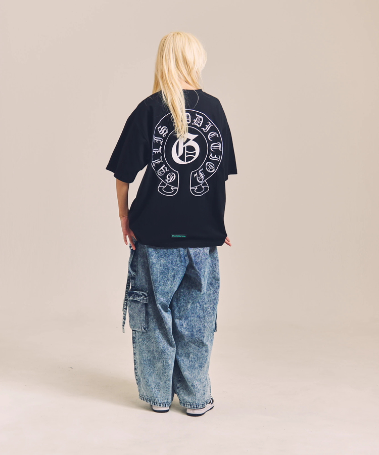 JACKROSE(ジャックローズ) |GA HORSESHOE刺繍 SS TEE(MENS)