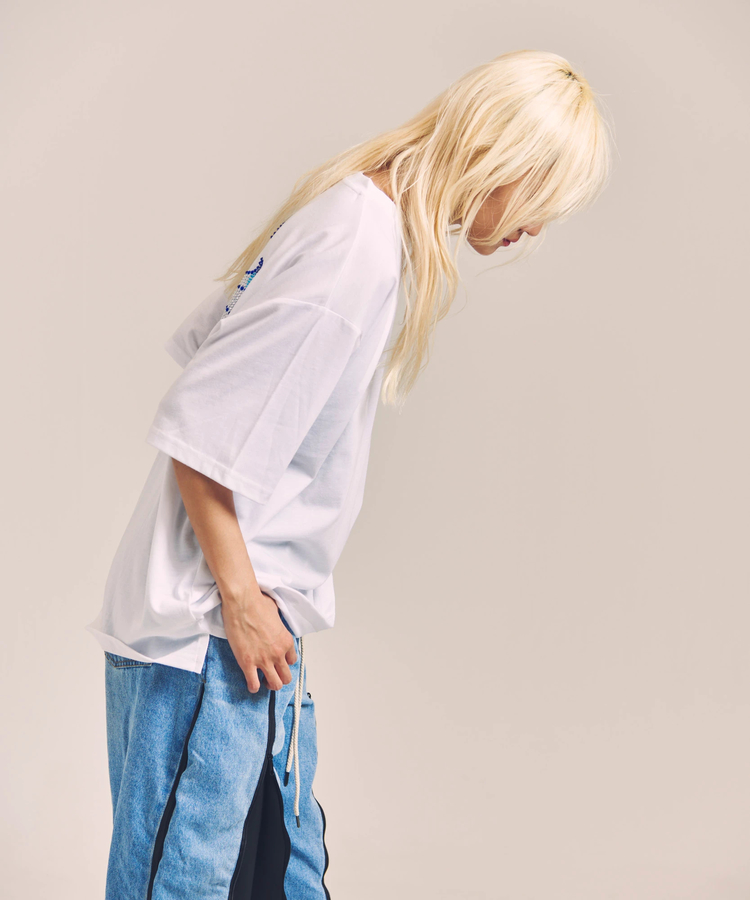 JACKROSE(ジャックローズ) |GA T/C CROSS-STONE SS TEE(MENS)