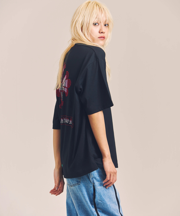 JACKROSE(ジャックローズ) |GA T/C CROSS-STONE SS TEE(MENS)