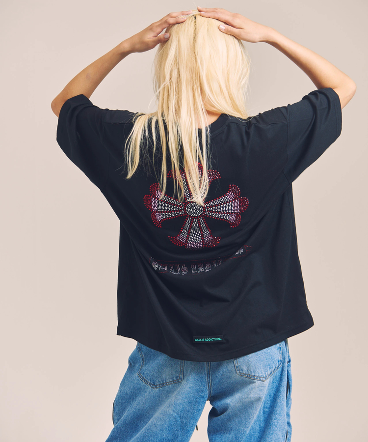 JACKROSE(ジャックローズ) |GA T/C CROSS-STONE SS TEE(MENS)