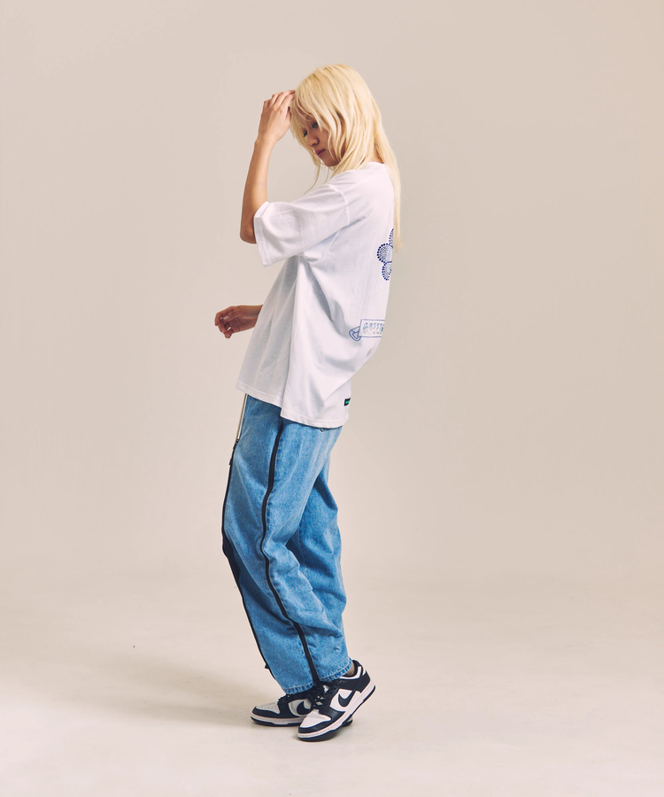 JACKROSE(ジャックローズ) |GA T/C CROSS-STONE SS TEE(MENS)