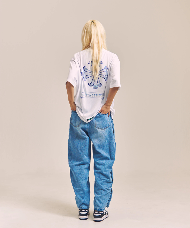 JACKROSE(ジャックローズ) |GA T/C CROSS-STONE SS TEE(MENS)