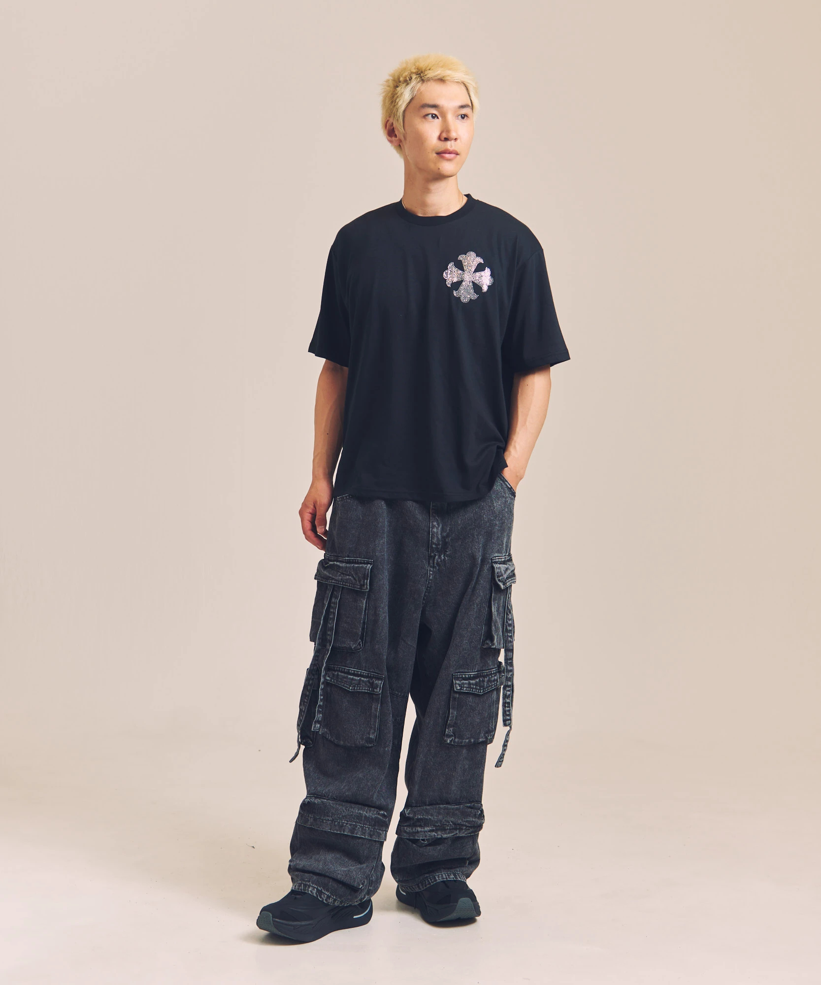 GA T/C CROSS-STONE SS TEE(MENS)｜ファッション通販 SANKO