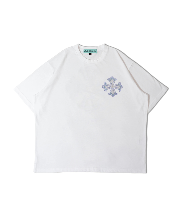 JACKROSE(ジャックローズ) |GA T/C CROSS-STONE SS TEE(MENS)