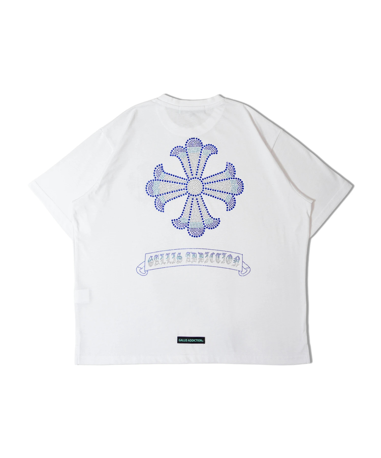 JACKROSE(ジャックローズ) |GA T/C CROSS-STONE SS TEE(MENS)