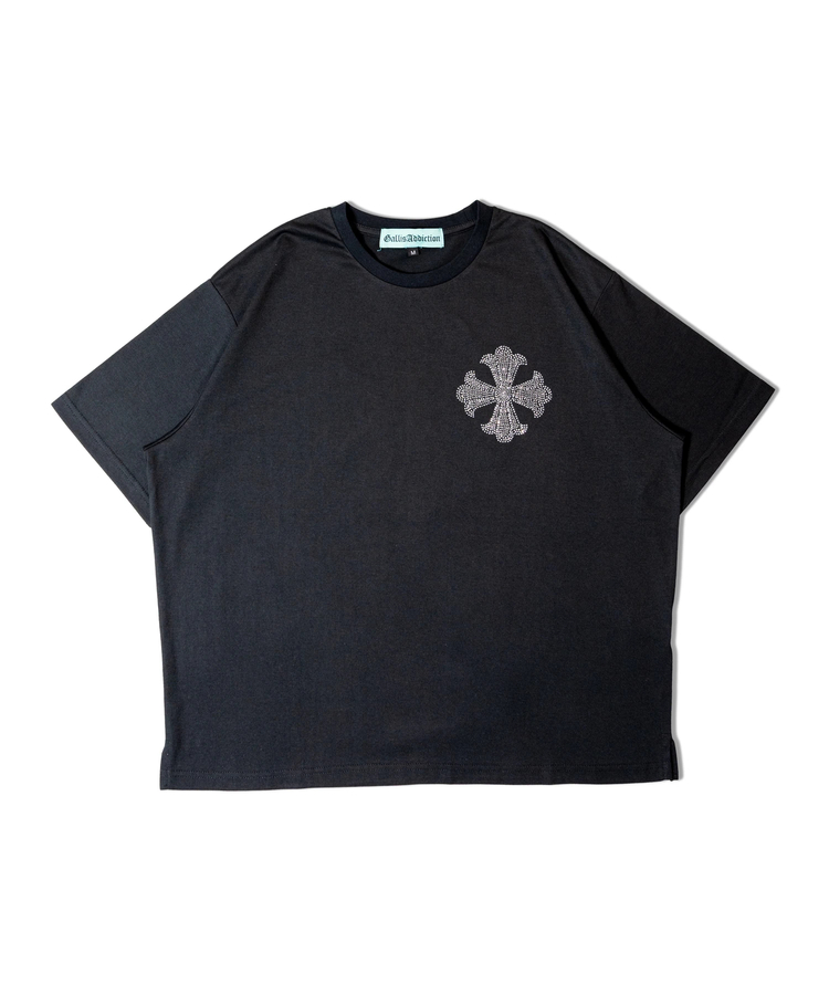 JACKROSE(ジャックローズ) |GA T/C CROSS-STONE SS TEE(MENS)