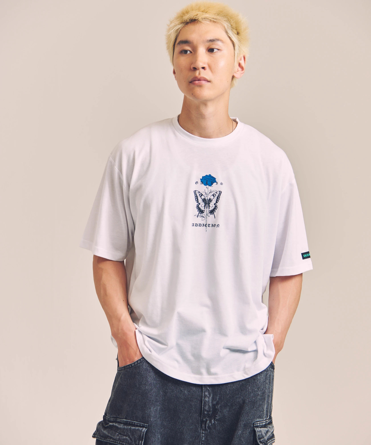 JACKROSE(ジャックローズ) |GA T/C BUTTERFLY SS TEE(MENS)
