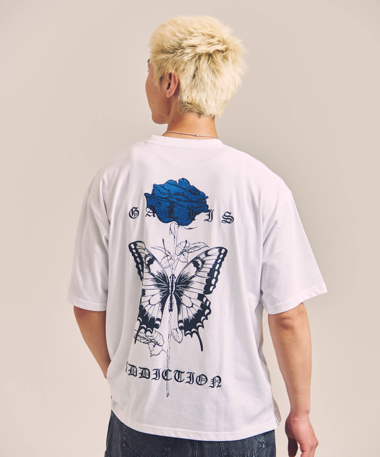 JACKROSE(ジャックローズ) |GA T/C BUTTERFLY SS TEE(MENS)