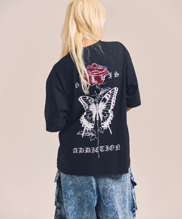 JACKROSE(ジャックローズ) |GA T/C BUTTERFLY SS TEE(MENS)