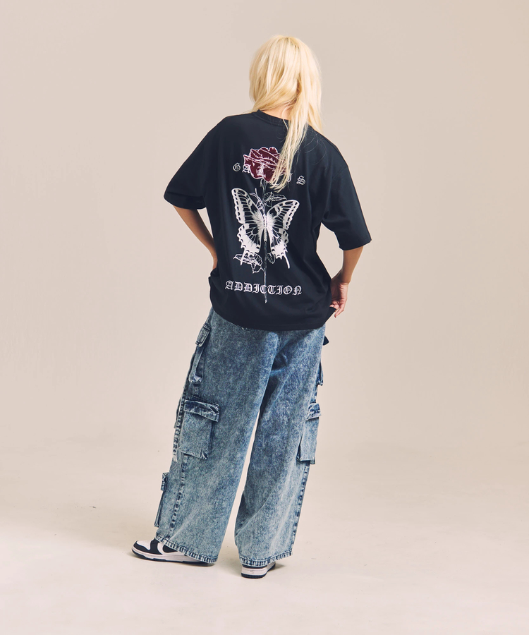 JACKROSE(ジャックローズ) |GA T/C BUTTERFLY SS TEE(MENS)