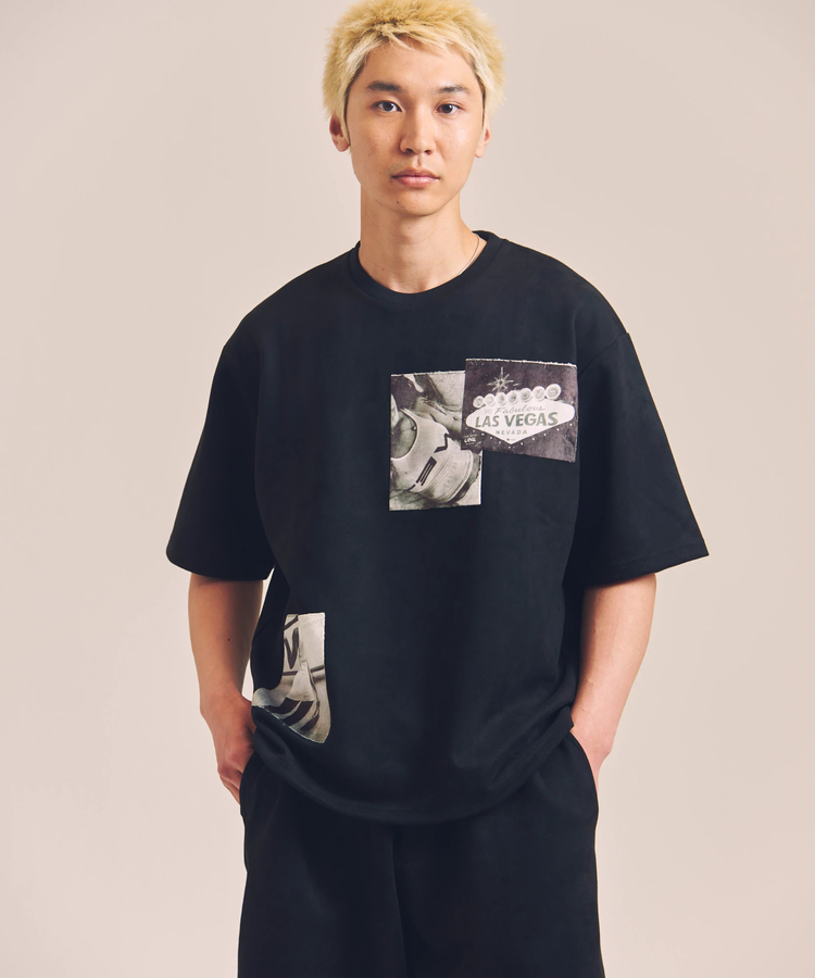JACKROSE(ジャックローズ) |GA SUEDE RANDOM-PHOTO SS TEE *セットアップ対応(MENS)