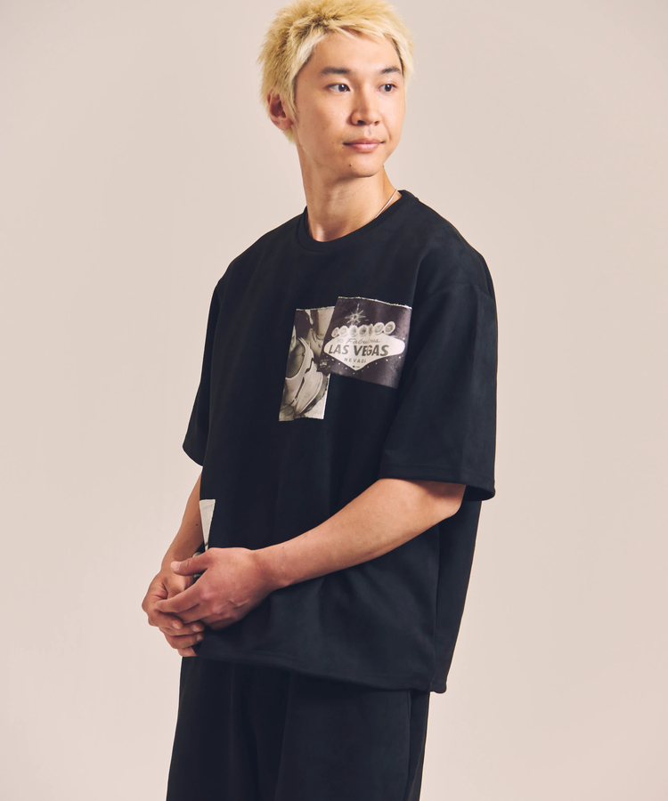 JACKROSE(ジャックローズ) |GA SUEDE RANDOM-PHOTO SS TEE *セットアップ対応(MENS)