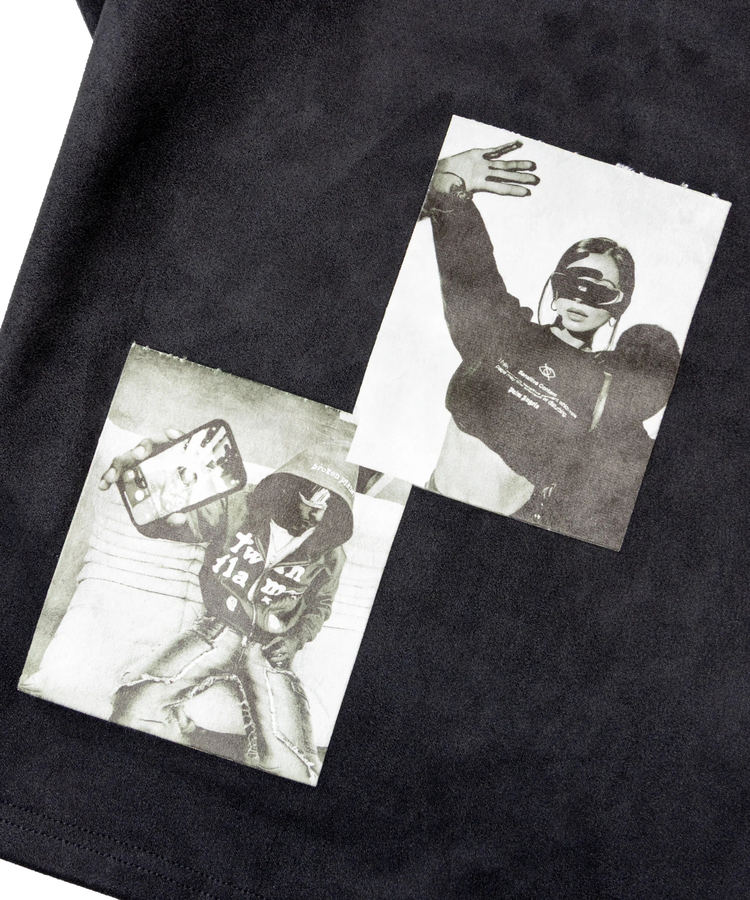 JACKROSE(ジャックローズ) |GA SUEDE RANDOM-PHOTO SS TEE *セットアップ対応(MENS)