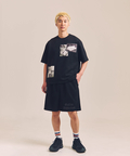 JACKROSE(ジャックローズ) |GA SUEDE RANDOM-PHOTO SS TEE *セットアップ対応(MENS)