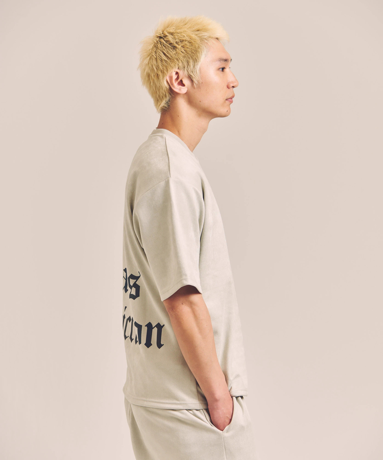 JACKROSE(ジャックローズ) |GA SUEDE RAINBOW-REFLECTOR SS TEE *セットアップ対応(MENS)