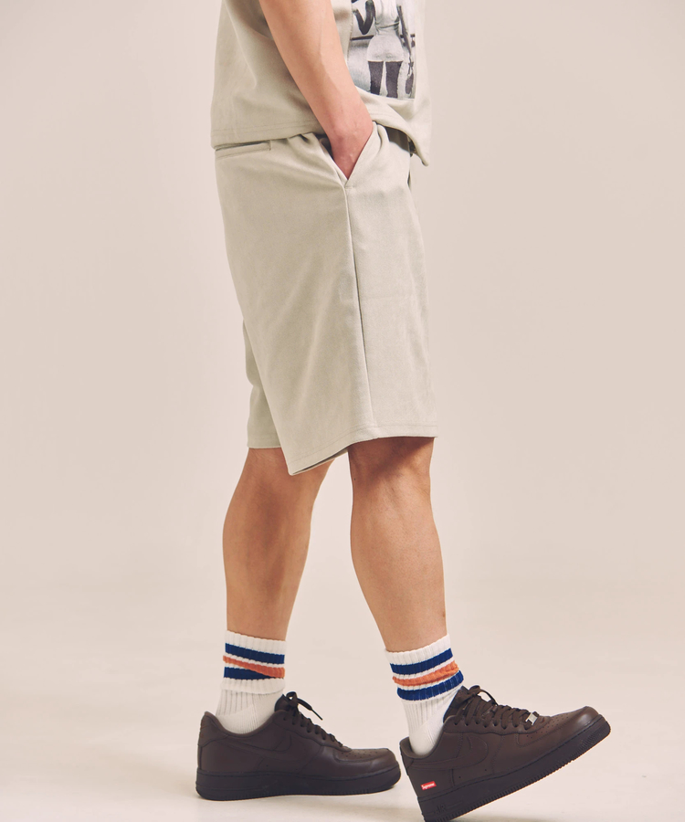 JACKROSE(ジャックローズ) |GA SUEDE RAINBOW-REFLECTOR SHORTS *セットアップ対応(MENS)