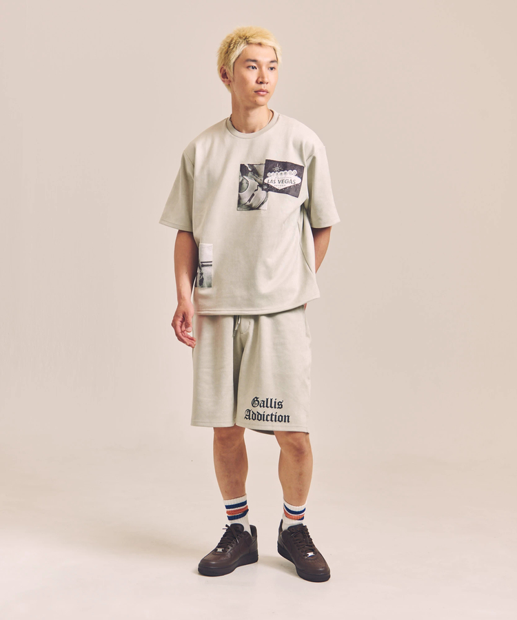JACKROSE(ジャックローズ) |GA SUEDE RAINBOW-REFLECTOR SHORTS *セットアップ対応(MENS)