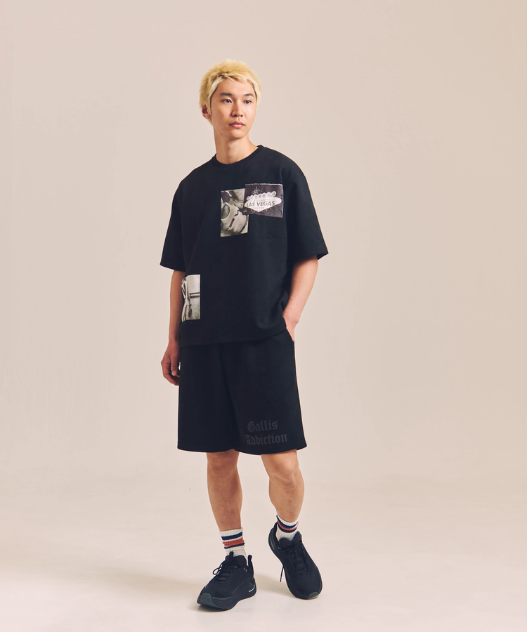 JACKROSE(ジャックローズ) |GA SUEDE RAINBOW-REFLECTOR SHORTS *セットアップ対応(MENS)
