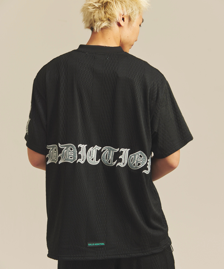 JACKROSE(ジャックローズ) |GA JACQUARD O.E V-SS TEE *セットアップ対応(MENS)