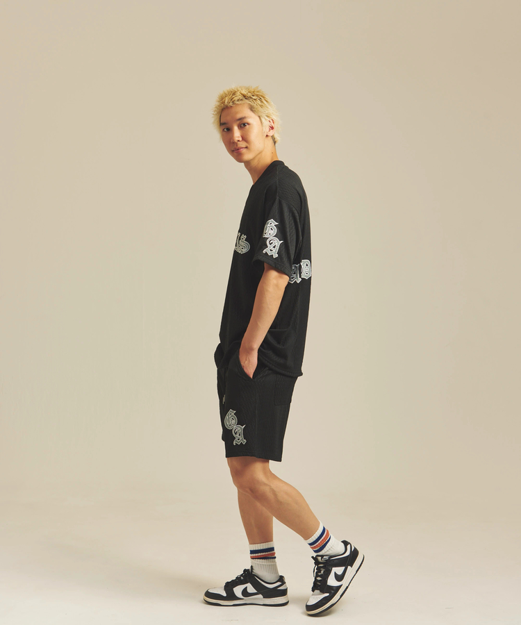 JACKROSE(ジャックローズ) |GA JACQUARD O.E V-SS TEE *セットアップ対応(MENS)