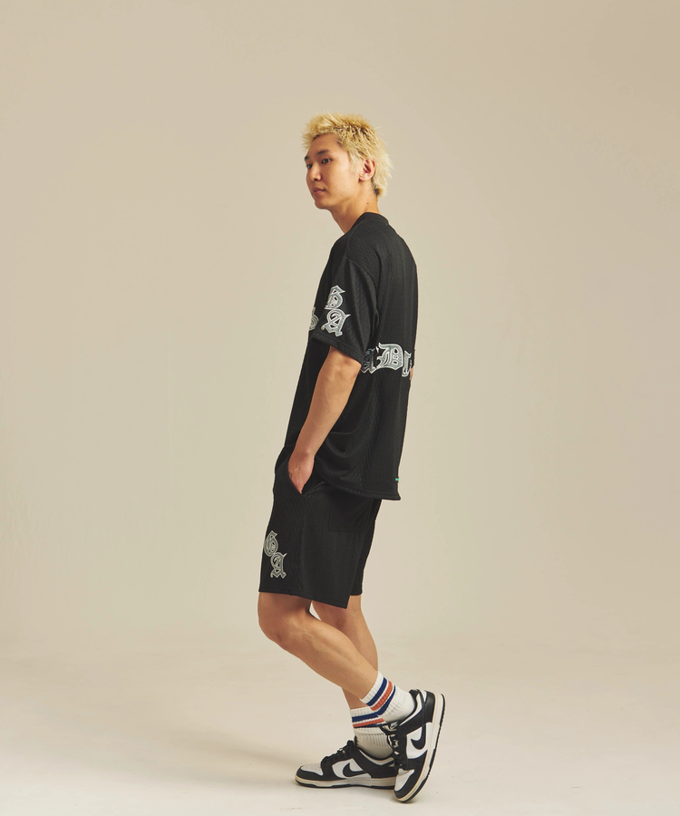 JACKROSE(ジャックローズ) |GA JACQUARD O.E V-SS TEE *セットアップ対応(MENS)
