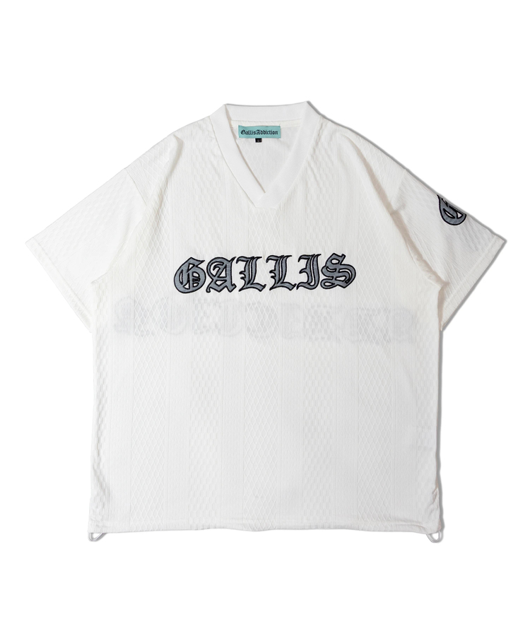 JACKROSE(ジャックローズ) |GA JACQUARD O.E V-SS TEE *セットアップ対応(MENS)