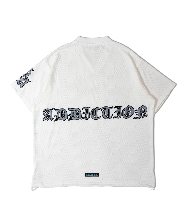 JACKROSE(ジャックローズ) |GA JACQUARD O.E V-SS TEE *セットアップ対応(MENS)