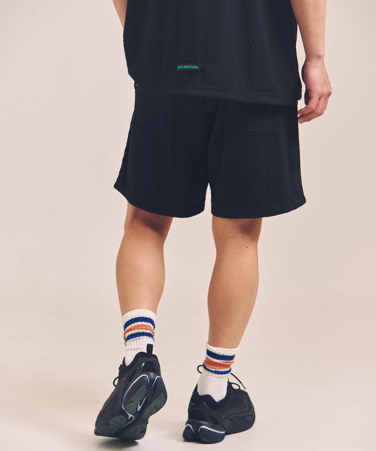 GA JACQUARD O.E SHORTS＊セットアップ対応(MENS)｜ファッション
