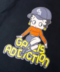 JACKROSE(ジャックローズ) |【BETTY BOOP×GALLIS ADDICTION】FRONT SITイラスト S/STEE(MENS)