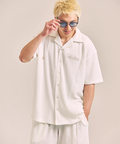 JACKROSE(ジャックローズ) |GA 切替PLEATS-S/S SHIRT *セットアップ対応(MENS)