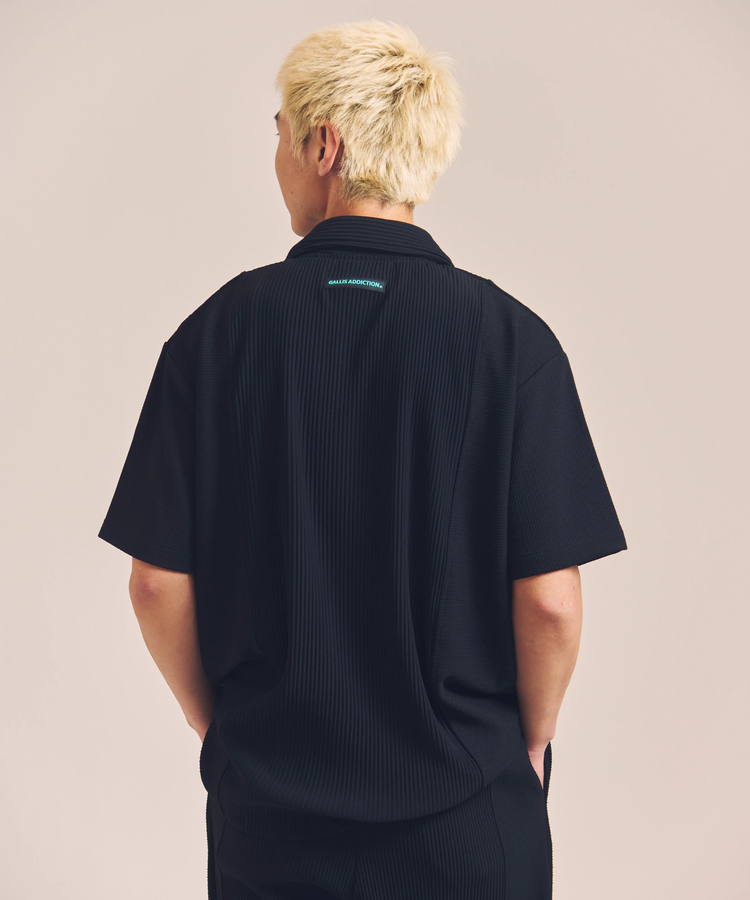 JACKROSE(ジャックローズ) |GA 切替PLEATS-S/S SHIRT *セットアップ対応(MENS)