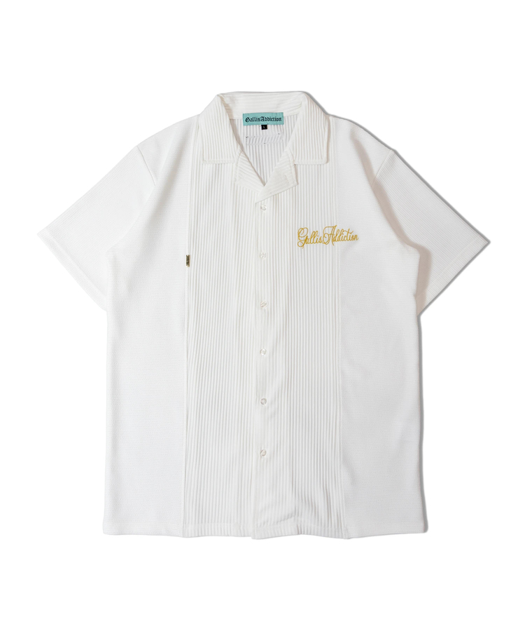 JACKROSE(ジャックローズ) |GA 切替PLEATS-S/S SHIRT *セットアップ対応(MENS)