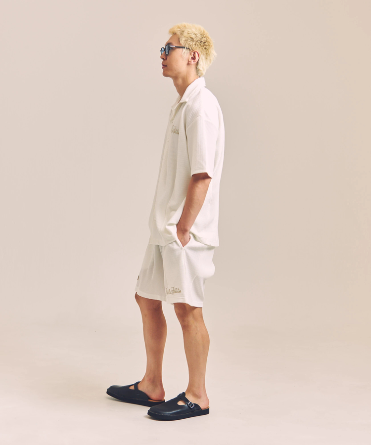 JACKROSE(ジャックローズ) |GA 切替PLEATS-S/S SHIRT *セットアップ対応(MENS)