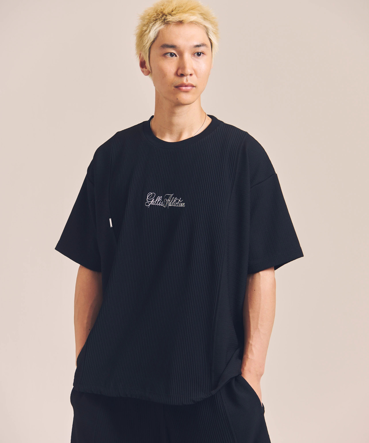 JACKROSE(ジャックローズ) |GA 切替PLEATS-SS TEE *セットアップ対応(MENS)