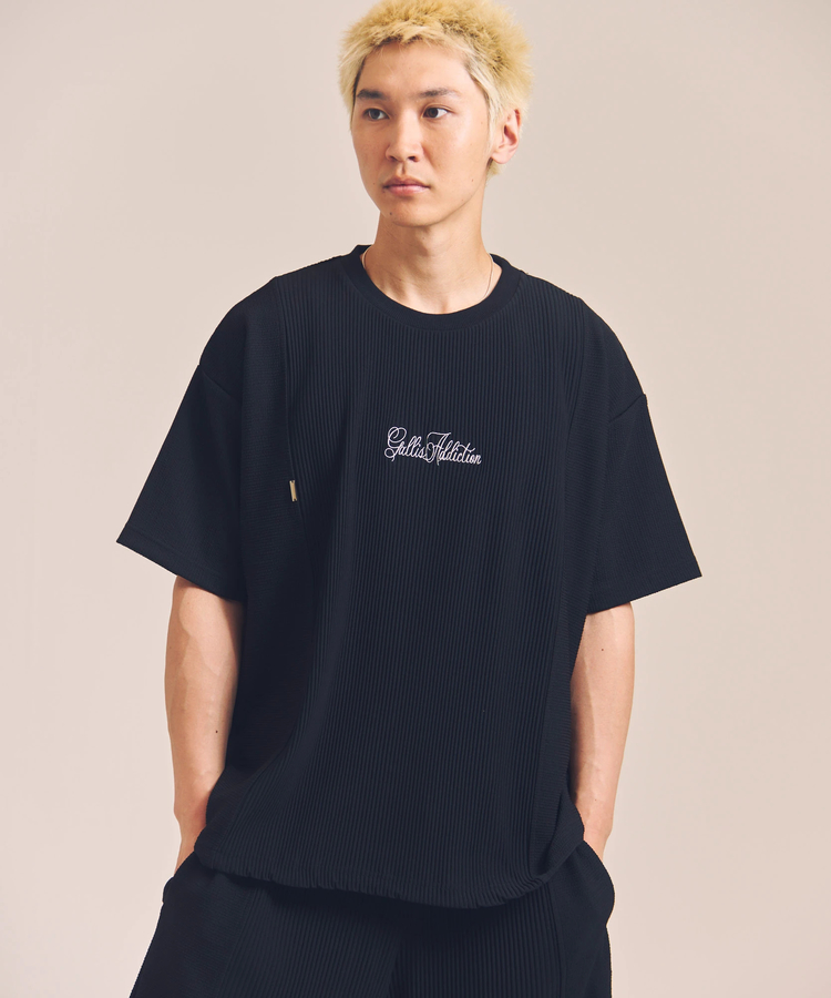 JACKROSE(ジャックローズ) |GA 切替PLEATS-SS TEE *セットアップ対応(MENS)