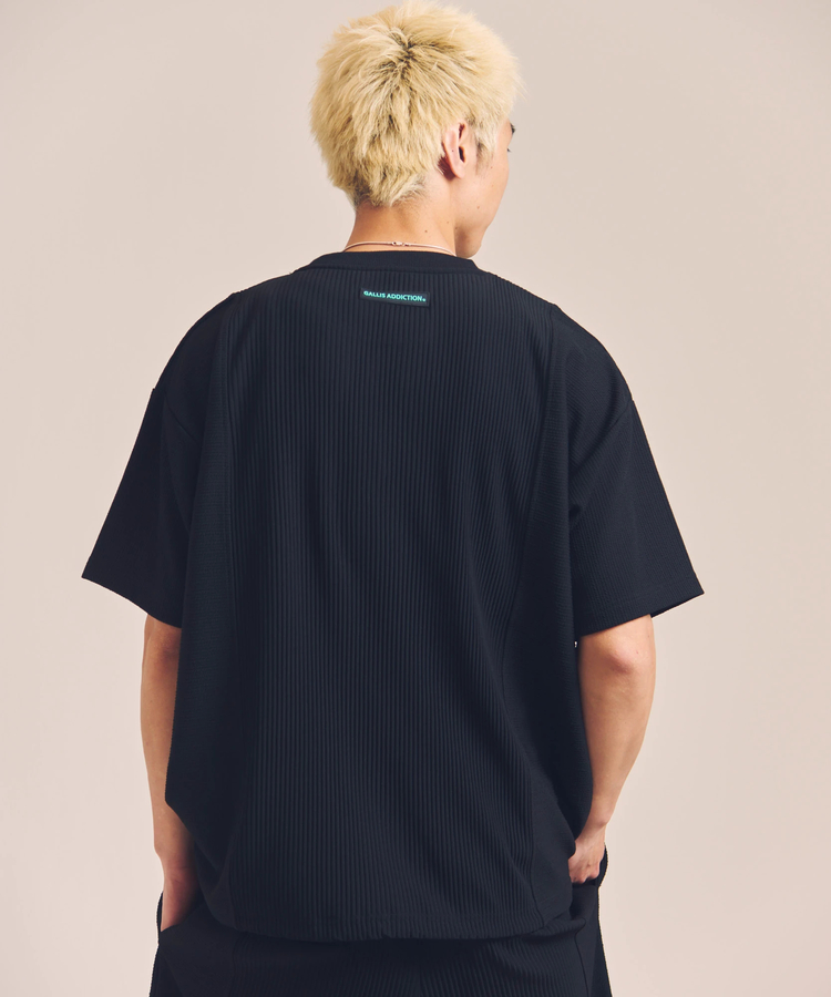 JACKROSE(ジャックローズ) |GA 切替PLEATS-SS TEE *セットアップ対応(MENS)